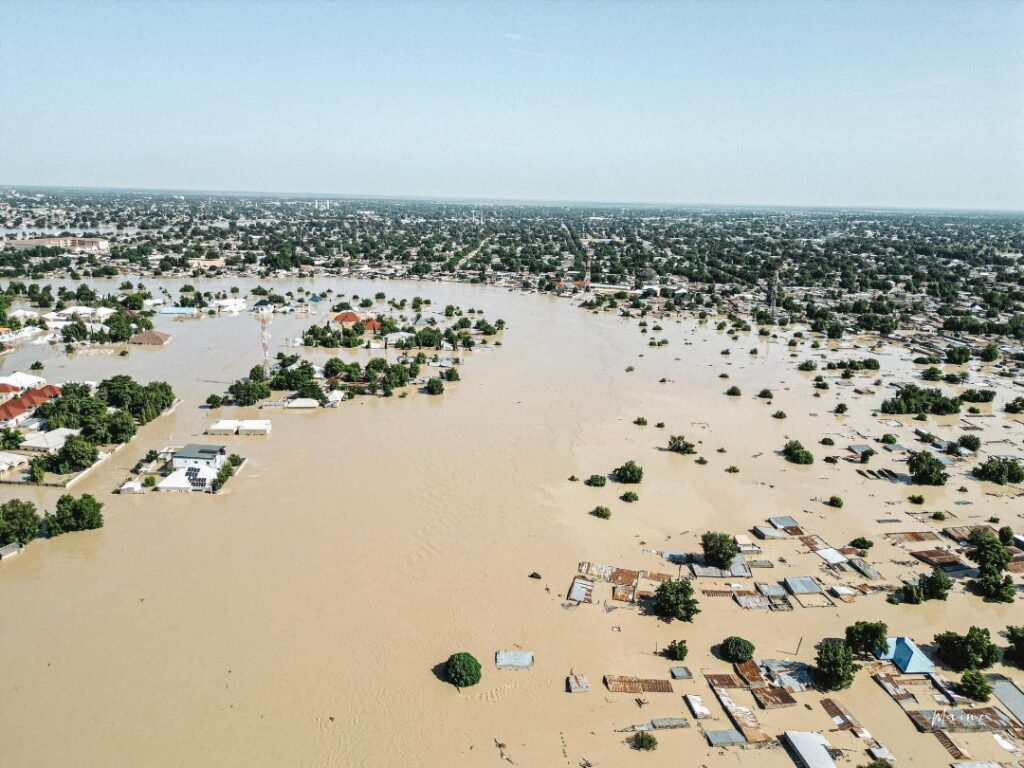 Flood in Borno State, Nigeria